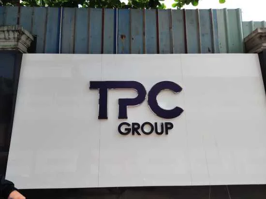 Thiết kế bảng hiệu chữ nổi cho công ty TPC Group