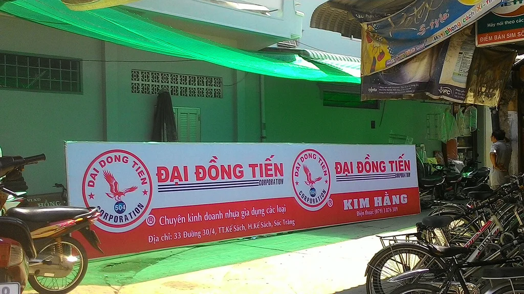 Quy trình thi công biển quảng cáo Decal 5